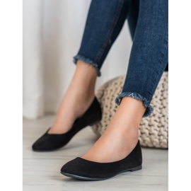 Best Shoes Mokkanaiset ballerinat musta 1