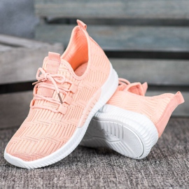 SHELOVET Mukavat tekstiilikengät oranssi 1