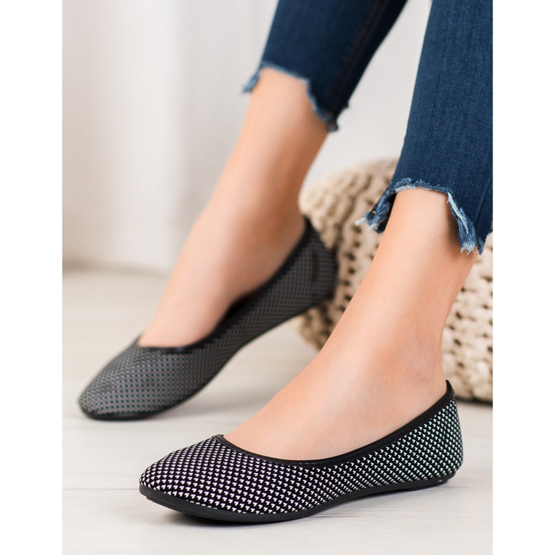 McKey Ballerina sydämessä valkoinen musta 1