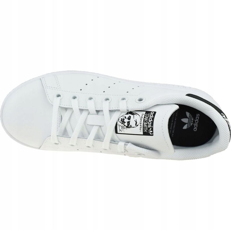 Adidas Stan Smith J EE7570 kengät valkoinen 2