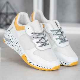 SHELOVET Mesh -lenkkarit valkoinen 2