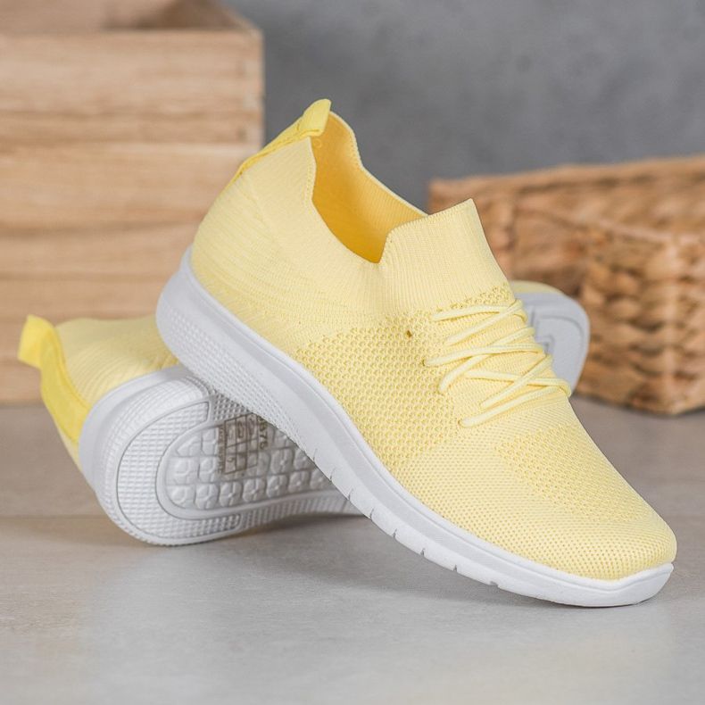 SHELOVET Alhaiset urheilukengät lavalla keltainen 1