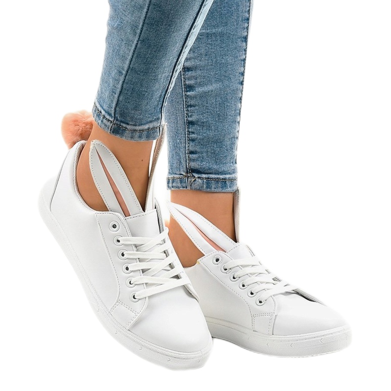 Valkoiset lenkkarit puput R110 valkoinen 2