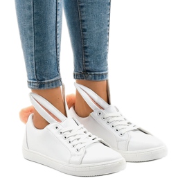 Valkoiset lenkkarit puput R110 valkoinen 1