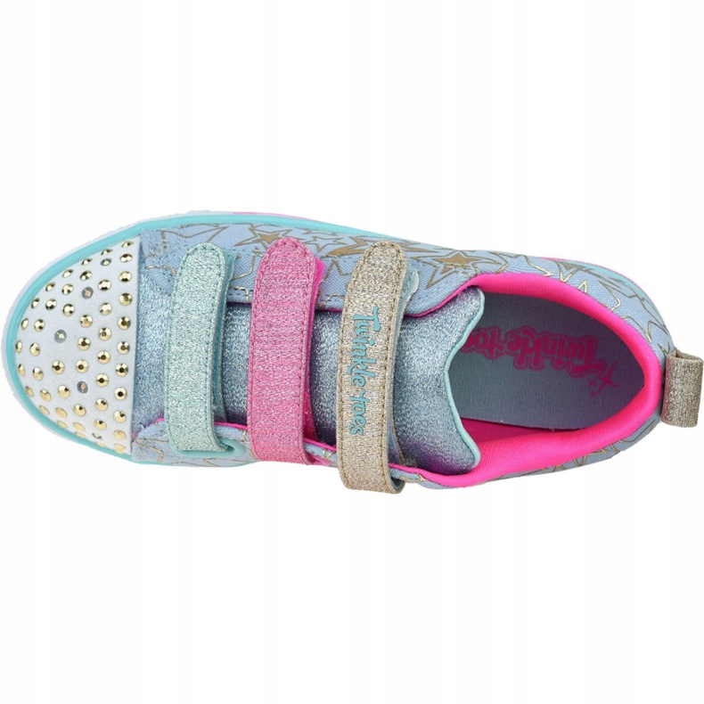 Skechers Sparkle Lite-Stars The Limit Jr 314036L-LBMT Kengät sininen vaaleanpunainen kultainen 2