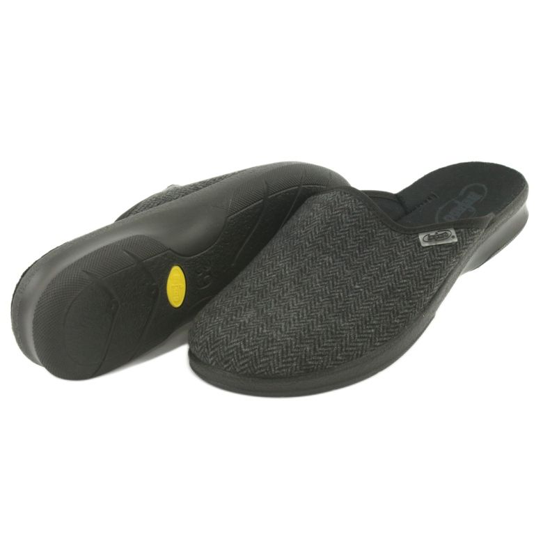 Befado miesten kengät pu 548M022 musta harmaa 4