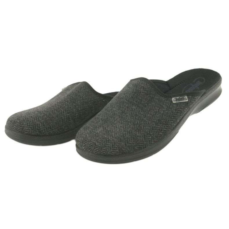 Befado miesten kengät pu 548M022 musta harmaa 3