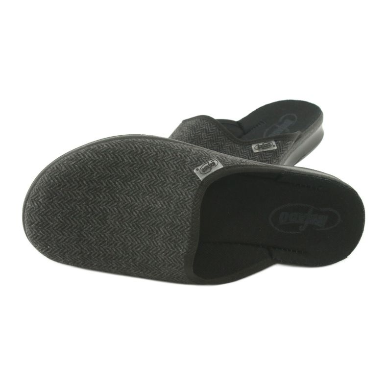 Befado miesten kengät pu 548M022 musta harmaa 5