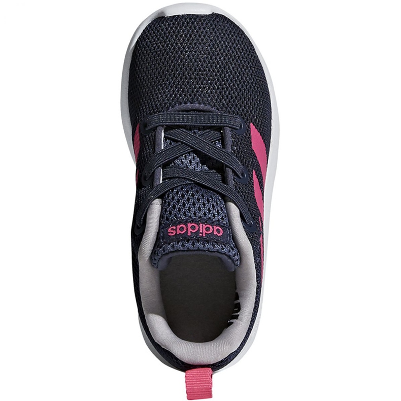 Kengät adidas Lite Racer Cln K Jr BB7053 tummansininen vaaleanpunainen 1