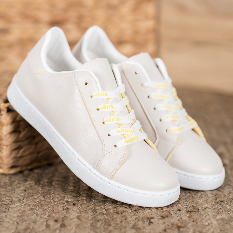 SHELOVET Super urheilujalkineet ruskea keltainen 1