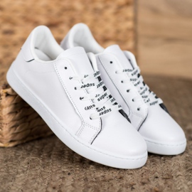 SHELOVET Super urheilujalkineet valkoinen musta 1