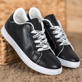 SHELOVET Super urheilujalkineet valkoinen musta 2