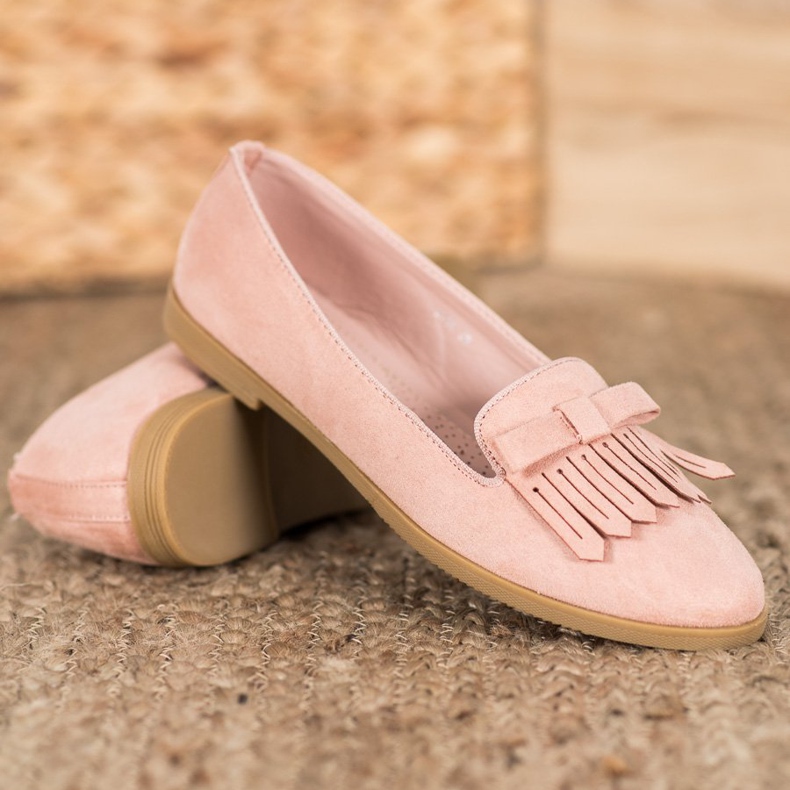 Coura Klassiset Suede Lords vaaleanpunainen 1