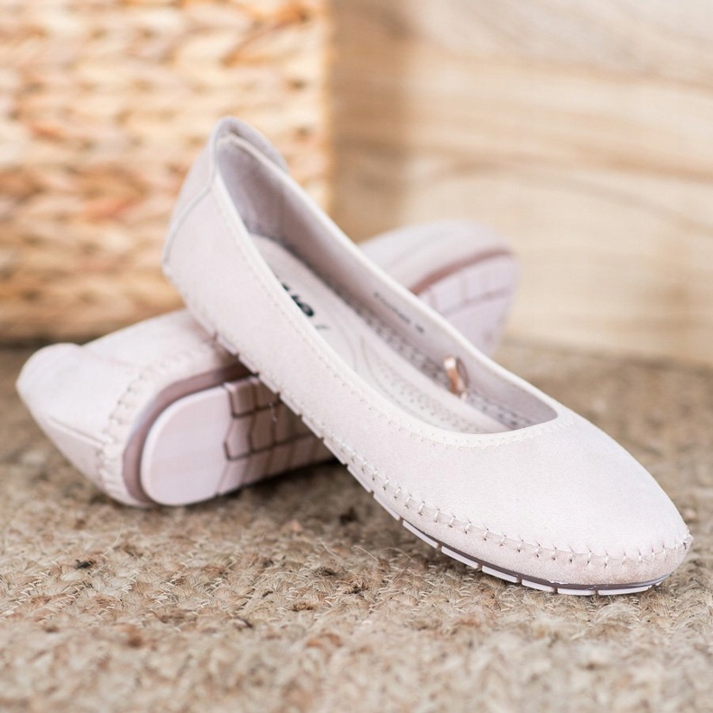 Kylie Klassiset ballerinat beige 1