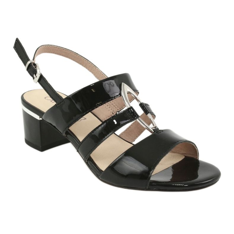 Naisten Caprice -sandaalit, koriste 28208 musta 1