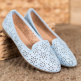 Clowse Blue Openwork Lords sininen 1