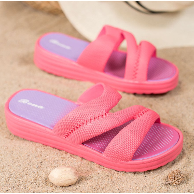 Bona Mukavat vaaleanpunaiset tossut vaaleanpunainen 1