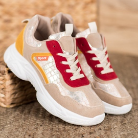 SHELOVET Urheilullinen mokkanahka monivärinen 1