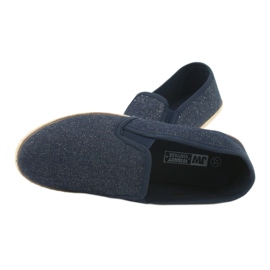 Wishot Naisten espadrillit glitterillä 32-187 laivastonsininen 5