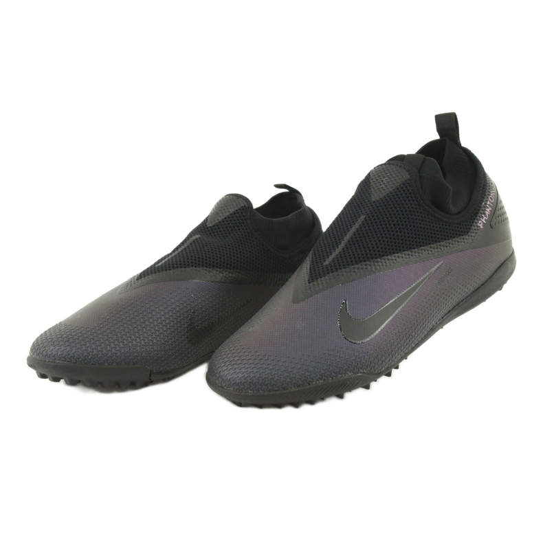 Nike React Phantom Vsn 2 Pro Df Tf M CD4174-010 jalkapallokengät musta 3