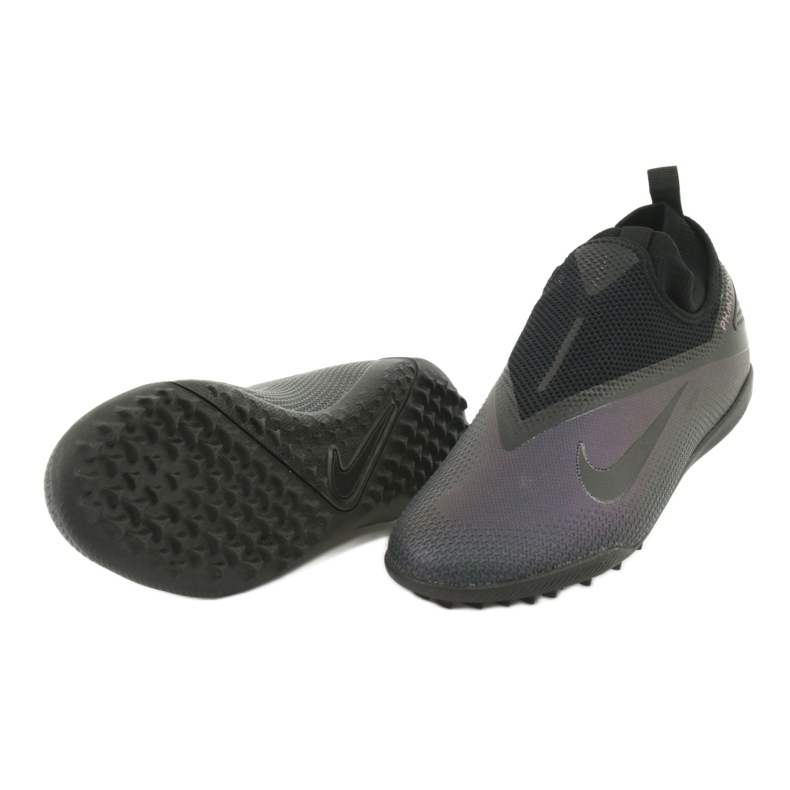 Nike React Phantom Vsn 2 Pro Df Tf M CD4174-010 jalkapallokengät musta 4