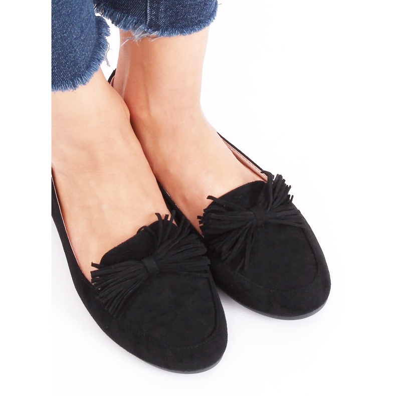 Naisten mustat nahkasaappaat 99-72A Musta 1