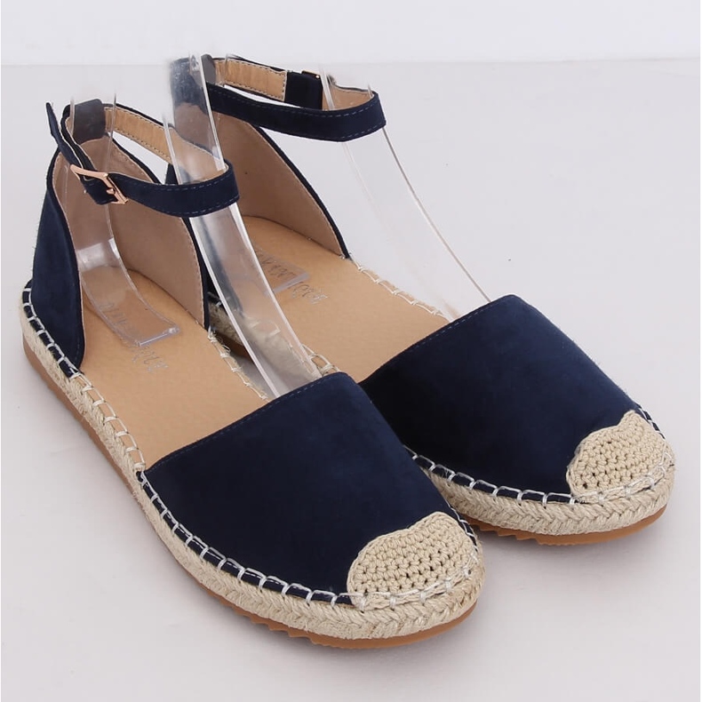 Tummansiniset espadrillit YSD810 Blue laivastonsininen 1