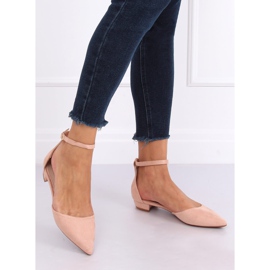 Vaaleanpunaiset ballerinat MM-795 Pinkki vaaleanpunainen 2