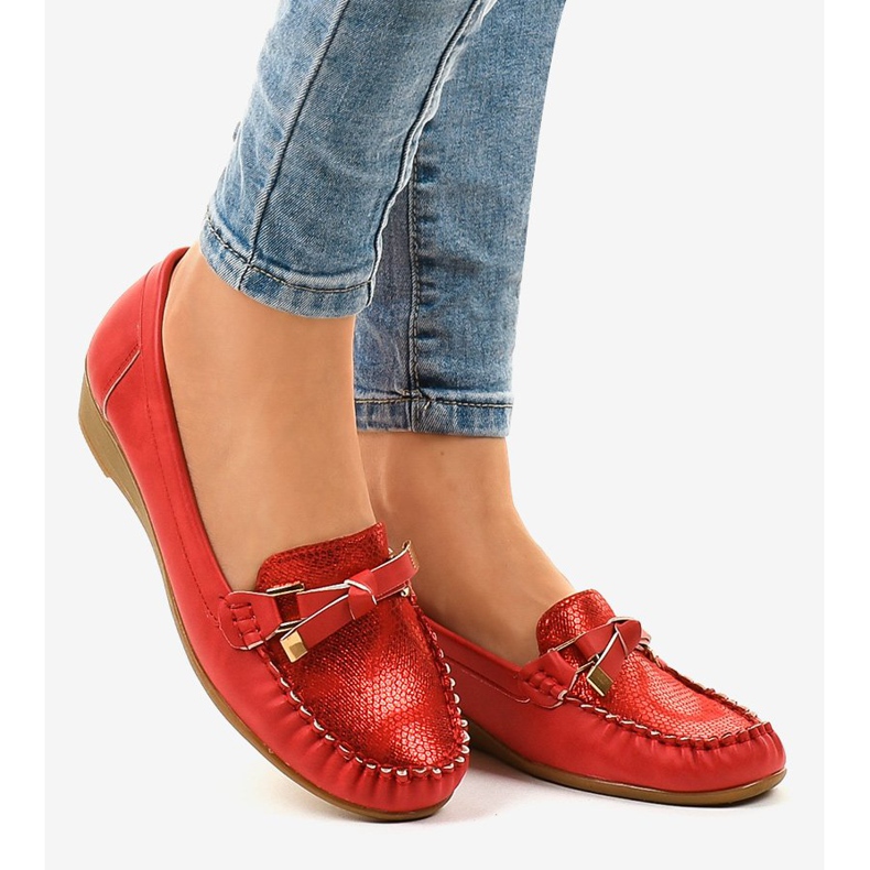 Punaiset mattakiilokengät BO-303 punainen 2