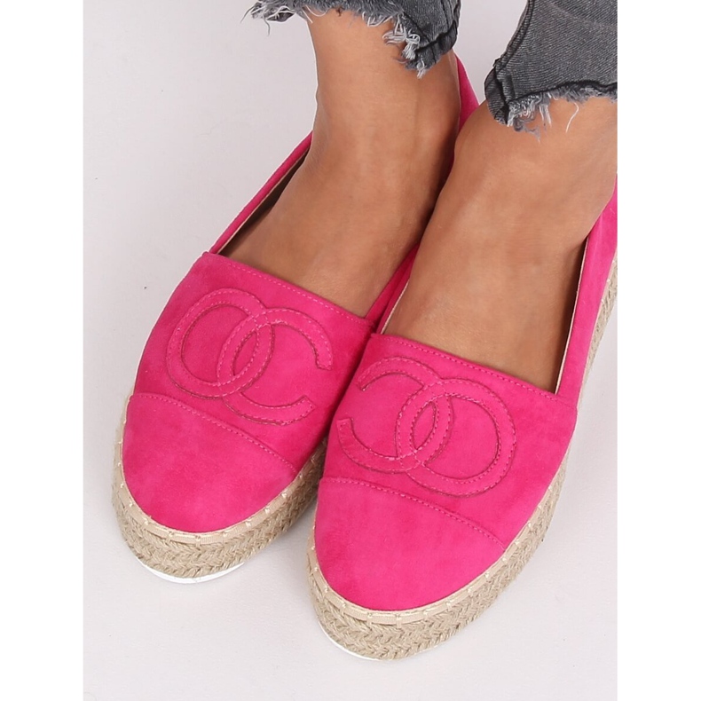 Fuksia espadrillit T341P Fushia vaaleanpunainen 1