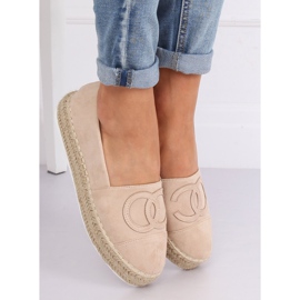 Beige espadrillit naisille T341P Beige 1