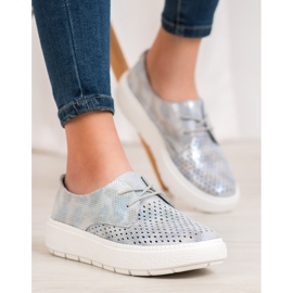 Goodin Kevyet nahkakengät harmaa 1