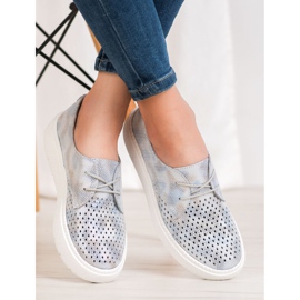 Goodin Kevyet nahkakengät harmaa 2