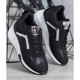 SHELOVET Wedge Tennarit musta 1