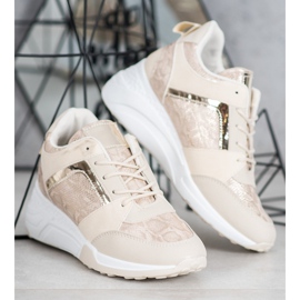 SHELOVET Wedge Tennarit ruskea 1