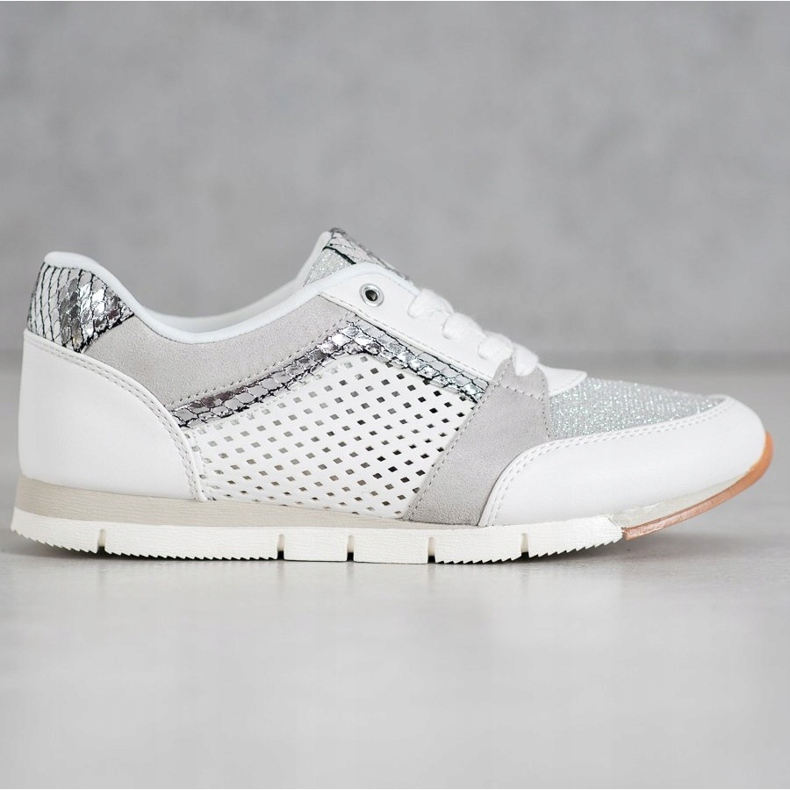 Kylie Avoimet urheilukengät valkoinen 1