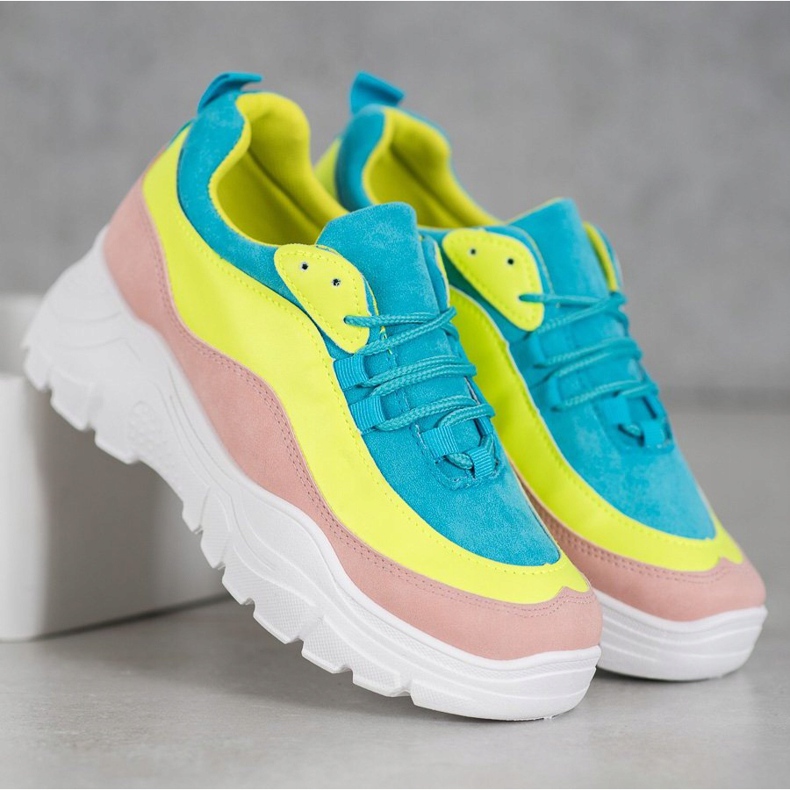 SHELOVET Värikkäät lenkkarit monivärinen 1