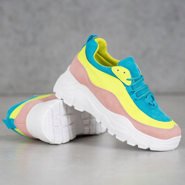 SHELOVET Värikkäät lenkkarit monivärinen 2