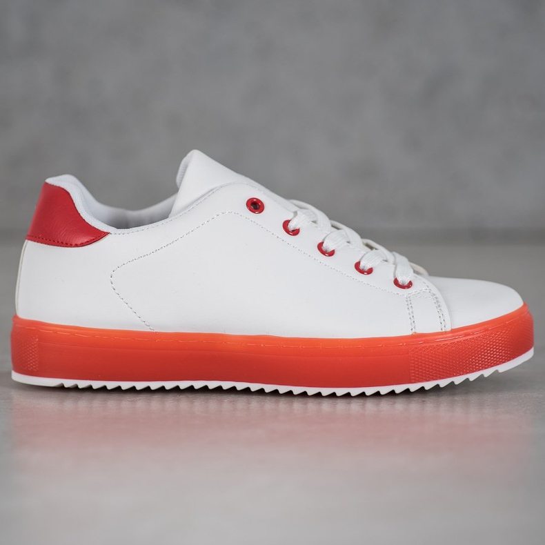 SHELOVET Kengät, joissa on värikäs pohja valkoinen 2