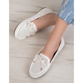 Diamantique Eco Nahka Loaferit valkoinen 1