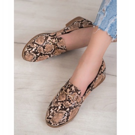Seastar Tyylikkäät Snake Print Loaferit monivärinen 1