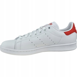 Adidas Stan Smith M EF4334 kengät valkoinen punainen 1