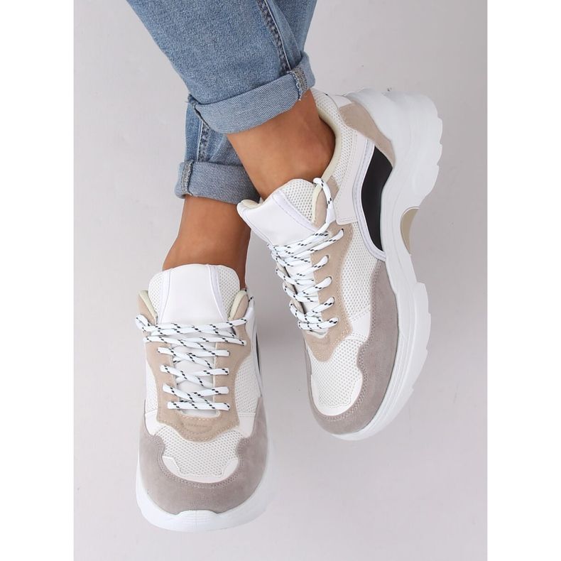 Naisten urheilukengät JD02P Valkoinen beige musta violetti vaaleanpunainen 2