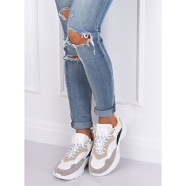 Naisten urheilukengät JD02P Valkoinen beige musta violetti vaaleanpunainen 1