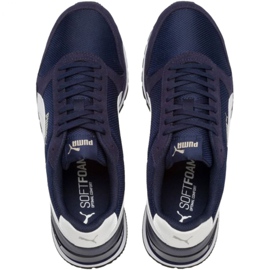 Puma St Runner v2 Mesh M 366811 03 tummansininen 1