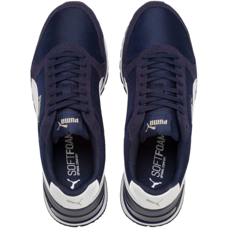 Puma St Runner v2 Mesh M 366811 03 tummansininen 1