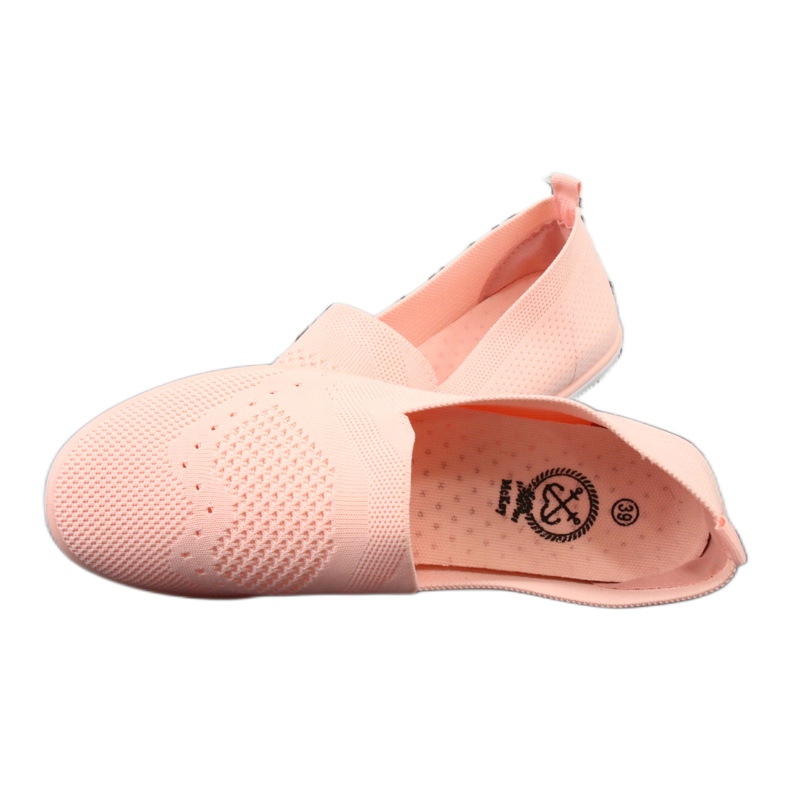 McKey Tennarit Slip On Salmon vaaleanpunainen 4