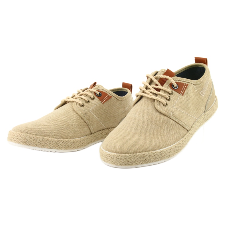 Miesten espadrillit Big Star FF174153 pitsi ruskea 2