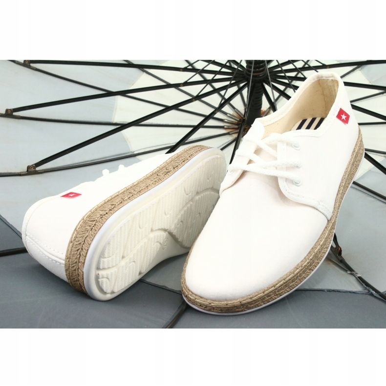 Tennarit espadrilles Big star FF276043 valkoinen 2