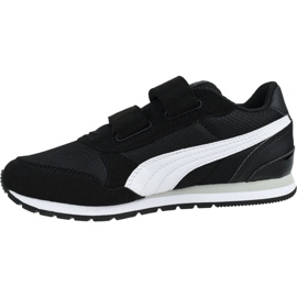 Puma St Runner V2 Mesh Ps Jr 367136 06 musta 1